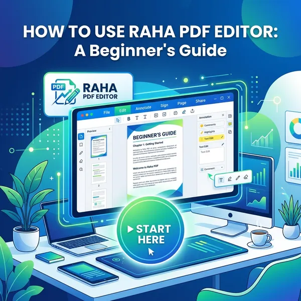 How to Use Raha PDF Editor Thumbnail