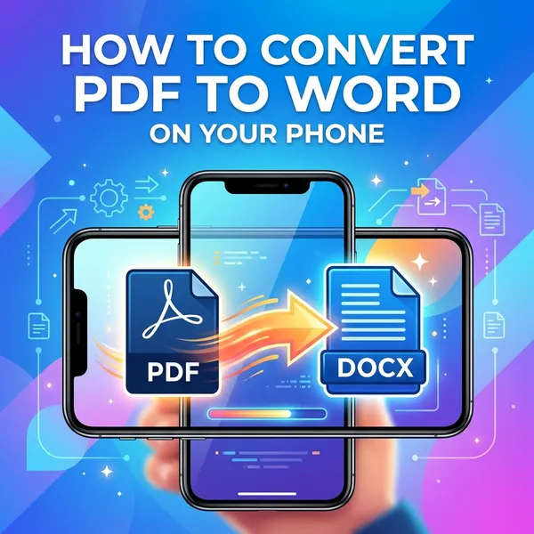 Convert PDF to Word on Your Phone Thumbnail