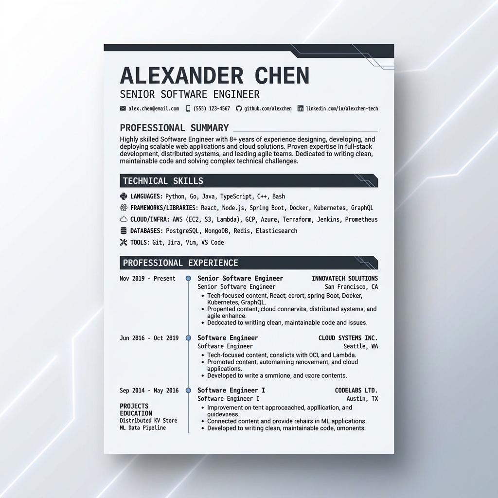 Tech Helsinki Resume Builder