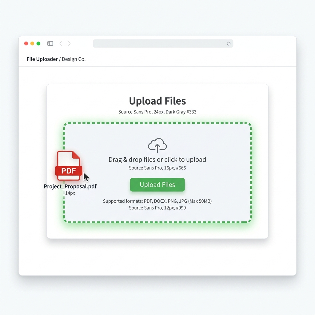 Upload Files for Excel Extraction